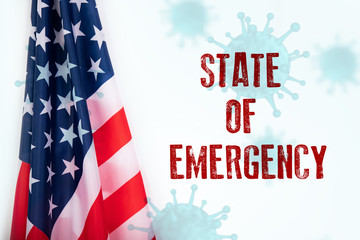 USA sweeping emergency state restrictions to combat the spread of the virus.
