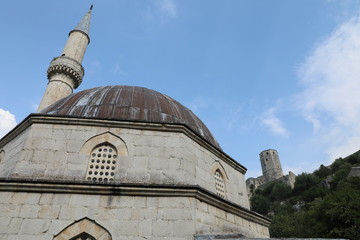 Ottoman town near Mostar Pocitel Town, Bosnia and Herzegovia