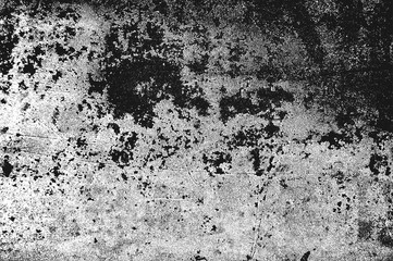 Distress old rusted peeled, scrathed metal vector texture with cracked paint. EPS8 illustration.