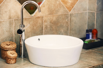 Water tap and sink