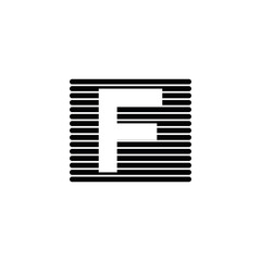 FF F logo icon design template