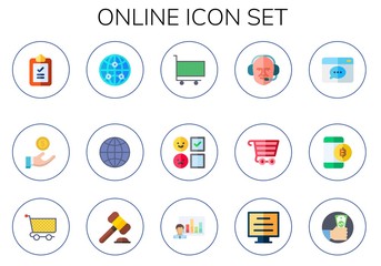 online icon set