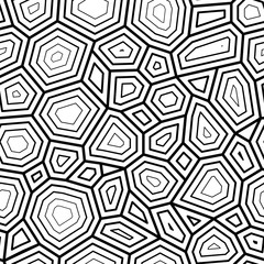 Seamless pattern, ornate turtle shell pattern. vector seamless pattern with hand drawn doodle turtle shell.Vector stock illustration, EPS10