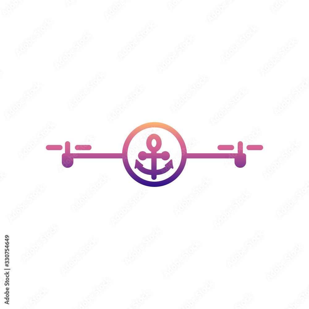 Poster sea drone nolan icon. simple thin line, outline vector of drones icons for ui and ux, website or mob