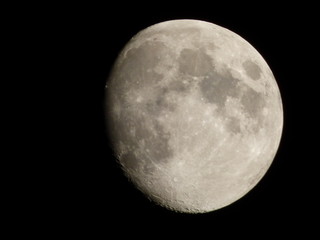 Moon Light on Sky