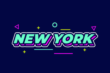 Typography Design Perfect for T-Shirt Design,Banner design,modren style vector