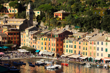 Portofino (GE), Italy - June 01, 2017: Portofino, Genova, Liguria, Italy