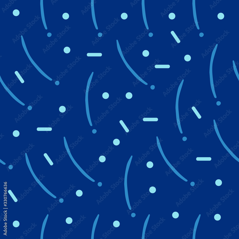 Poster exclamation mark seamless pattern. hand drawn vector elements.vector sketch question marks backgroun