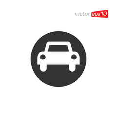 Car Icon Logo Design Vector