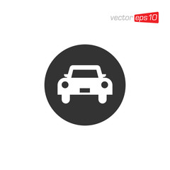 Car Icon Logo Design Vector