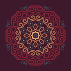 Caucasian ornament symbol