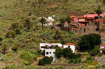 traditional rural house in the mountains of spain