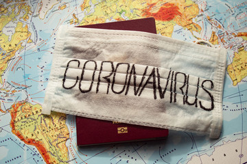 Coronavirus. Epidemic. Virus outbreak. Selective focus.