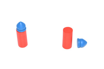 wooden constructor. Business Creation Concept