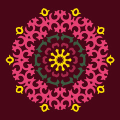 Caucasian ornament symbol