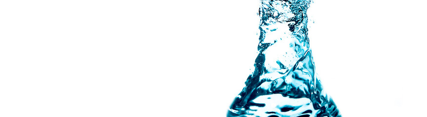 whirlwind swirl isolate whirlpool on white background. Looks like a neck from a glass bottle