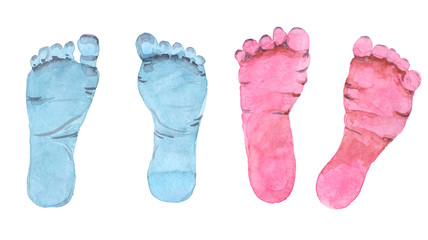 Watercolor baby steps