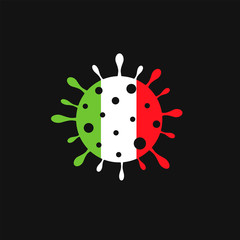 Italy Coronavirus sign