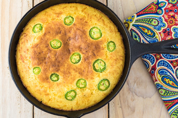 Beef tamale pie.