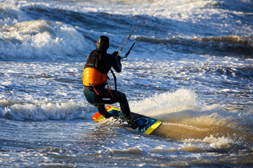 Kitesurfing