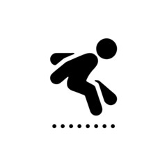 Sports icon vector white isolated background