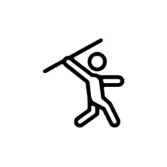 Sports icon vector white isolated background