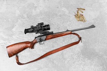 Gun.