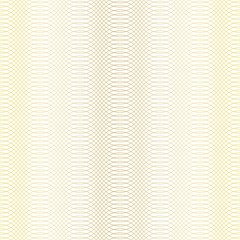 seamless metallic gold wavy lines lattice vector background pattern