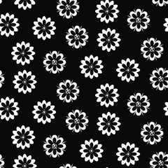 Seamless floral pattern. Background in small flowers for textiles, fabrics, cotton fabric, covers, wallpaper, print, gift wrapping, postcard, scrapbooking