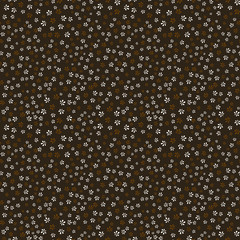 Seamless floral pattern. Background in small flowers for textiles, fabrics, cotton fabric, covers, wallpaper, print, gift wrapping, postcard, scrapbooking.