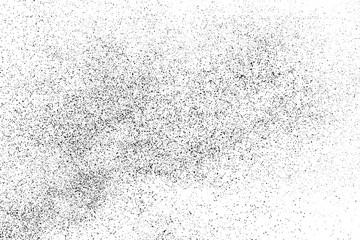 Dark noise granules.Black grainy texture isolated on white background. Dust overlay. Dark noise granules. Digitally generated image. Vector design elements. Illustration, Eps 10.
