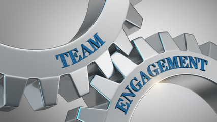Team engagement concept.