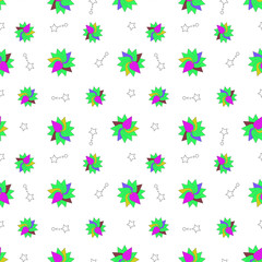Seamless floral pattern. Background in small flowers for textiles, fabrics, cotton fabric, covers, wallpaper, print, gift wrapping, postcard, scrapbooking.