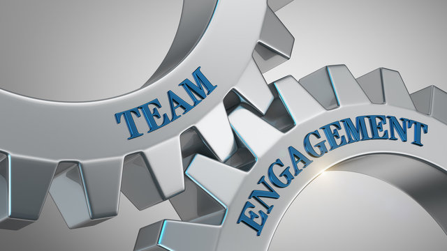 Team engagement concept.