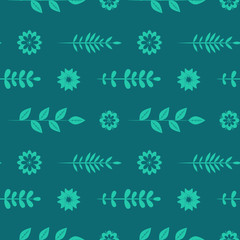 Fototapeta premium Seamless floral pattern. Background in small flowers for textiles, fabrics, cotton fabric, covers, wallpaper, print, gift wrapping, postcard, scrapbooking.