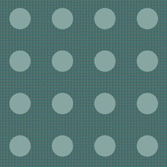Teal polka dot background