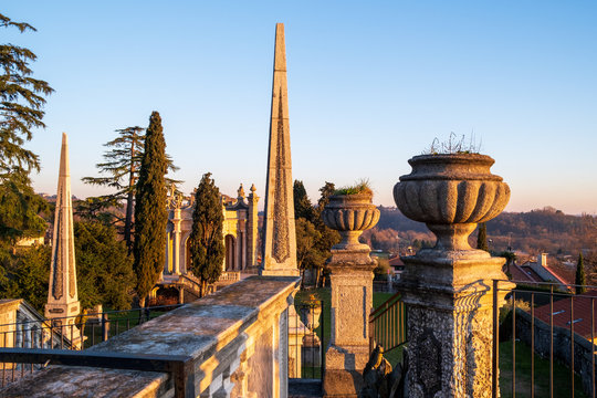Villa Tatti, garden and lake view series. Comerio, Lake Varese Italy.
