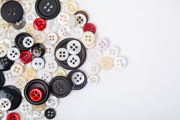 Boutons de couture divers