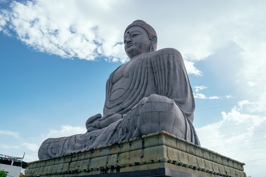 Great Buddha Statue near Mahabodhi Temple in Bodh Gaia, Bihar state of India
