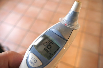 Thermometer Normaltemperatur