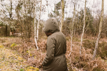 Woman in nature