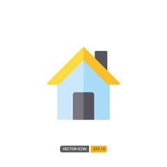 house icon in isolated on white background. for your web site design, logo, app, UI. Vector graphics illustration and editable stroke. EPS 10.