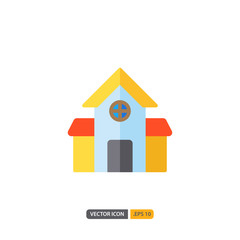 house icon in isolated on white background. for your web site design, logo, app, UI. Vector graphics illustration and editable stroke. EPS 10.