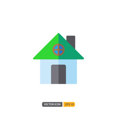house icon in isolated on white background. for your web site design, logo, app, UI. Vector graphics illustration and editable stroke. EPS 10.