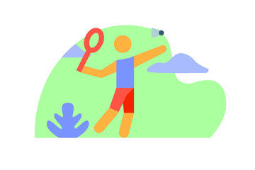 Sports icon vector white isolated background