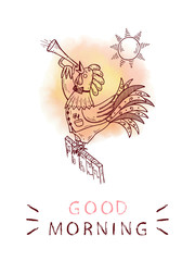 Inspirational quote. Brush stroke lettering 