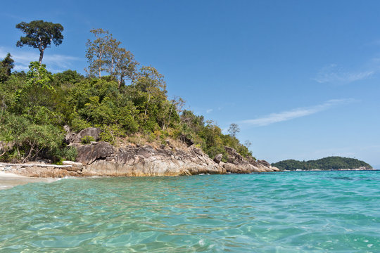 Beautiful Scenery at Patai Galah Beach, Koh Lipe, Thailand, Asia