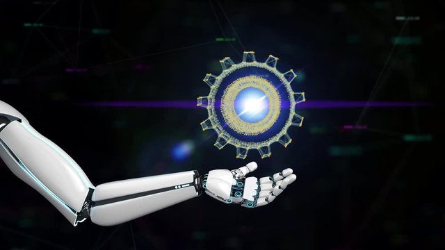 Endless 4k Video Industrial Robotic Development, ProRes 4444