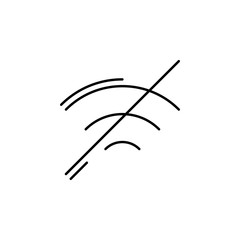 Wifi, networking icon. Simple line, outline vector elements of storage and cloud icons for ui and ux, website or mobile application