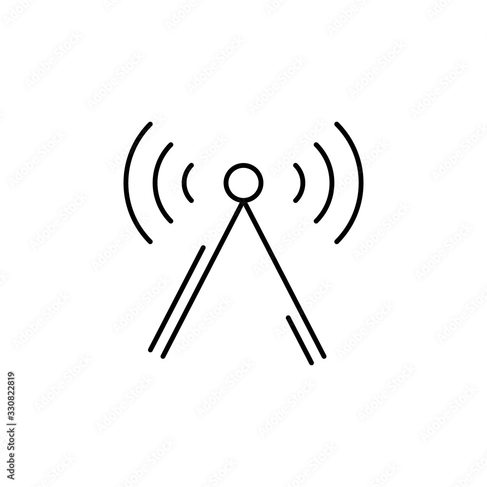 Aufkleber signal, networking icon. simple line, outline vector elements of storage and cloud icons for ui and 